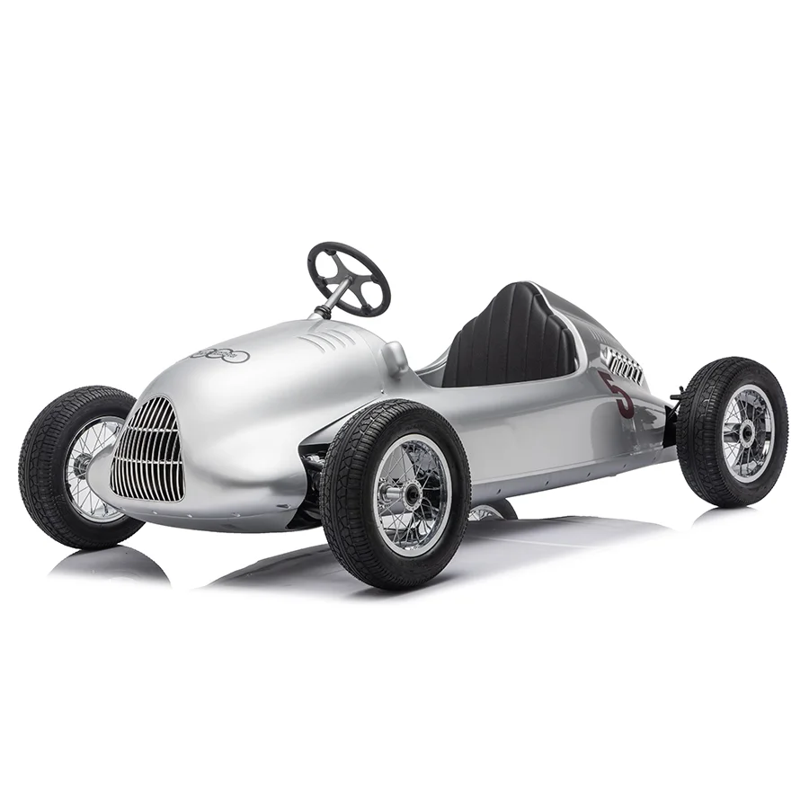 岳氏車業(yè)新品推出YSA900奧迪授權(quán)~單座兒童電動車銀艦賽車