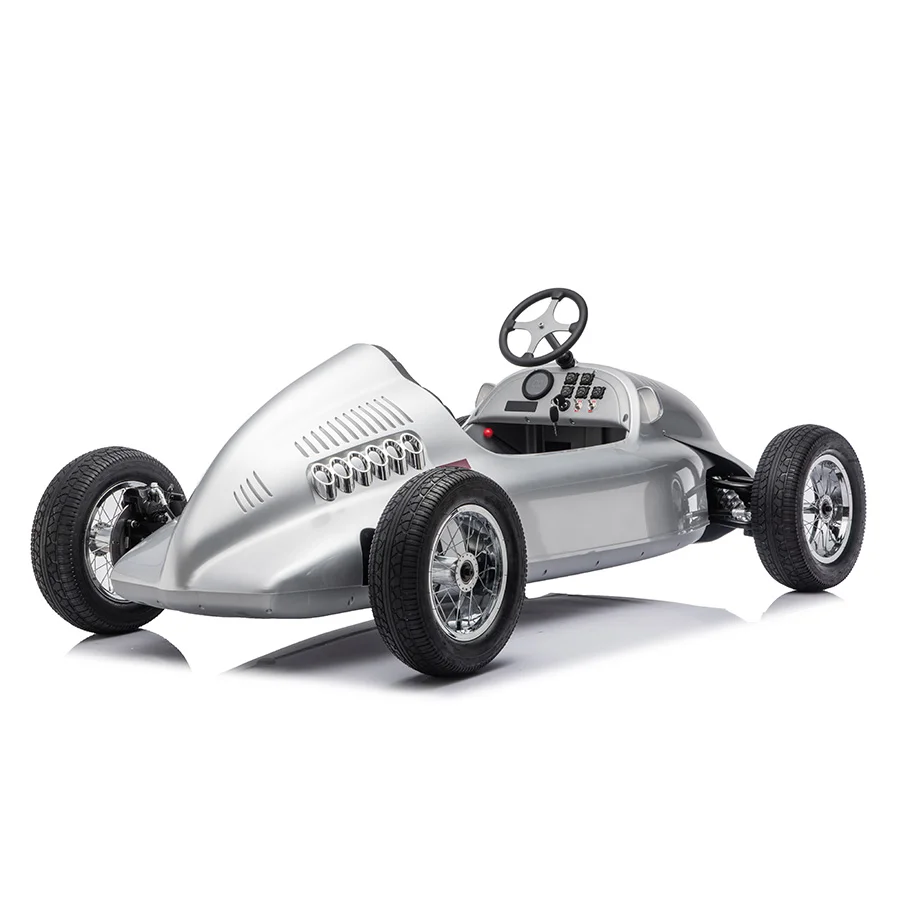 岳氏車業(yè)新品推出YSA900奧迪授權(quán)~單座兒童電動車銀艦賽車