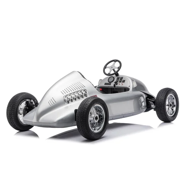 岳氏車業(yè)新品推出YSA900奧迪授權(quán)~單座兒童電動車銀艦賽車