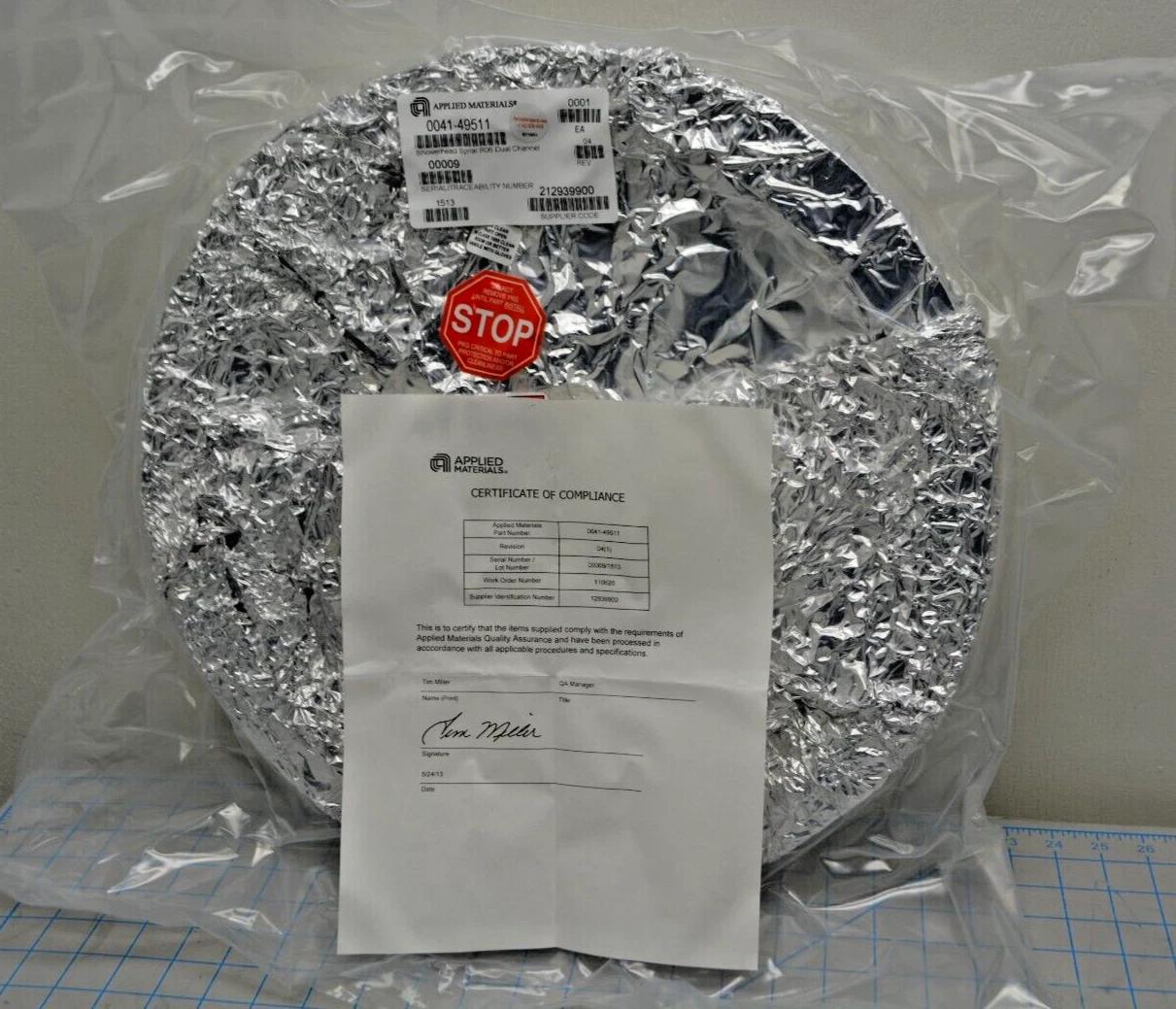 0041-49511 SHOWERHEAD SPRIAL R06 DUAL CHANNEL ALD 00MM AMAT