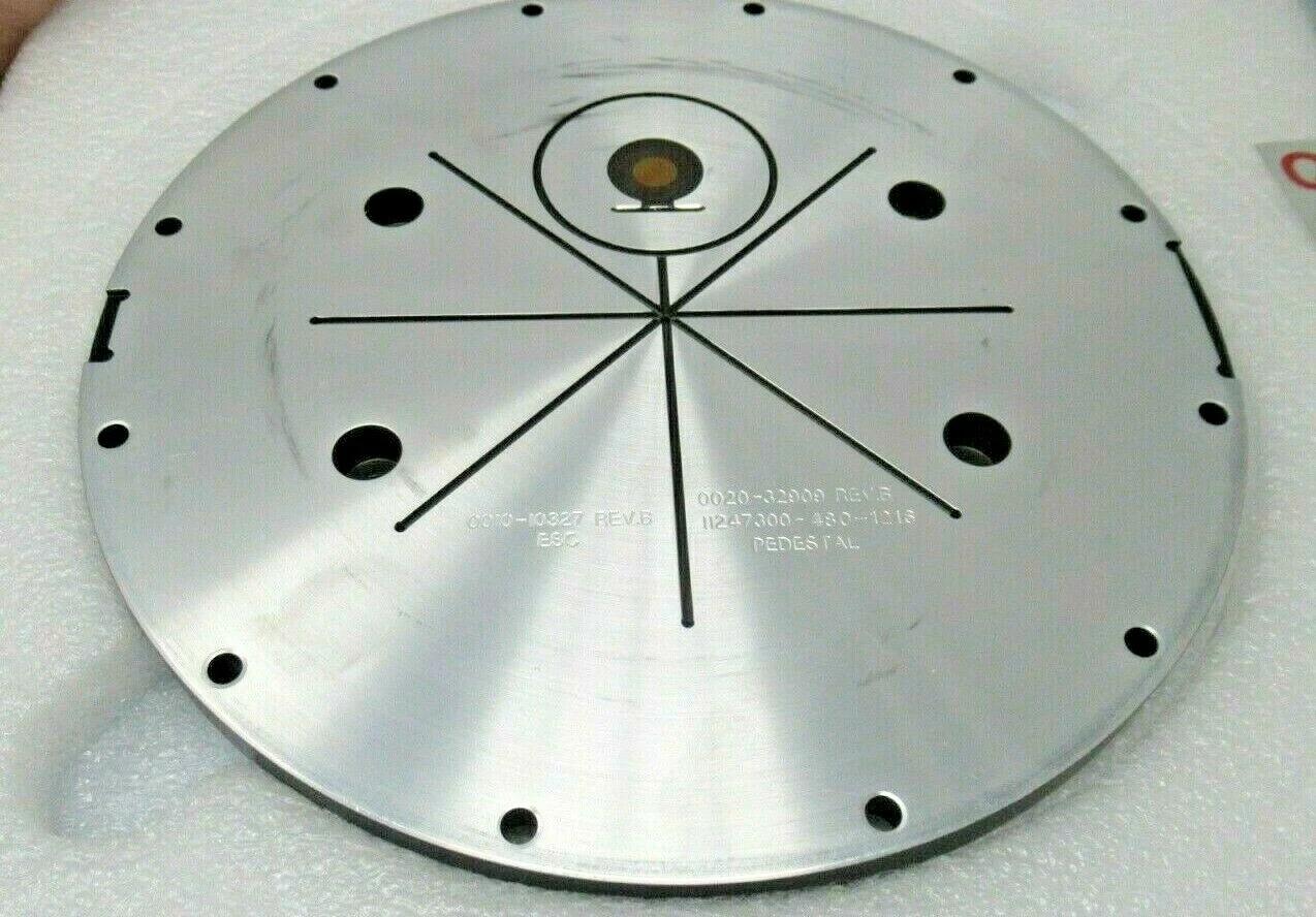 AMAT Applied Materials 0010-10327 200mm ESC Wafer Flat Pedestal