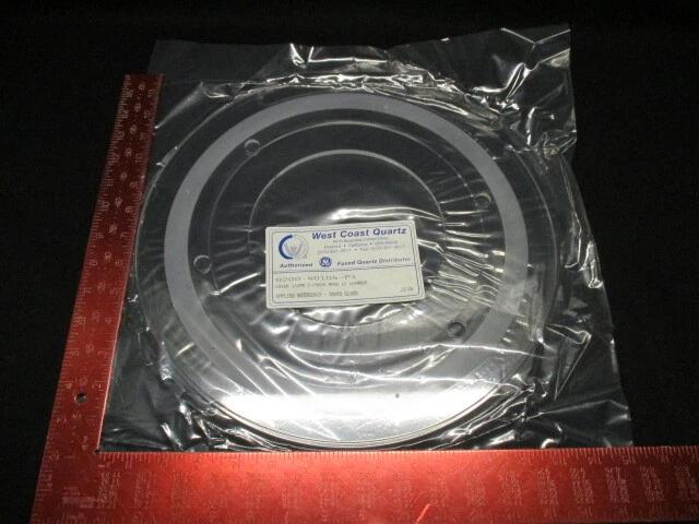 Applied Materials AMAT 0200-40104 WEST COAST QUARTZ COVER CATHODE ESCS 150MM