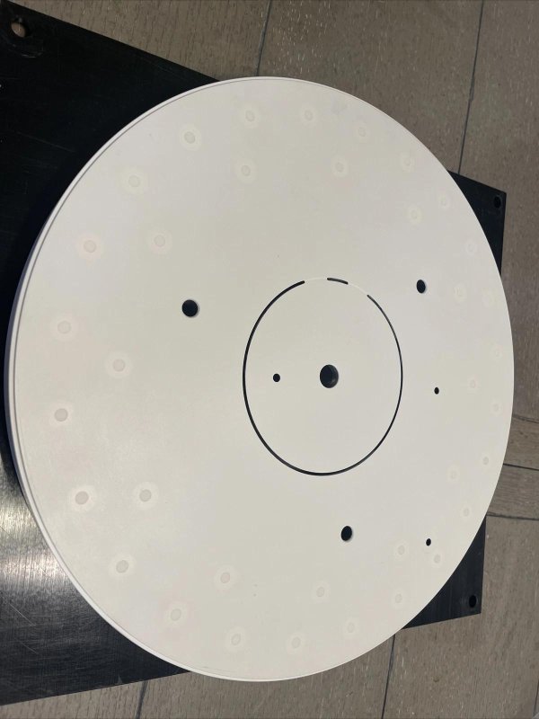 APPLIED MATERIALS 0042-24390 ELECTROSTATIC Top & Side Coated Ceramic 300mm CHUCK