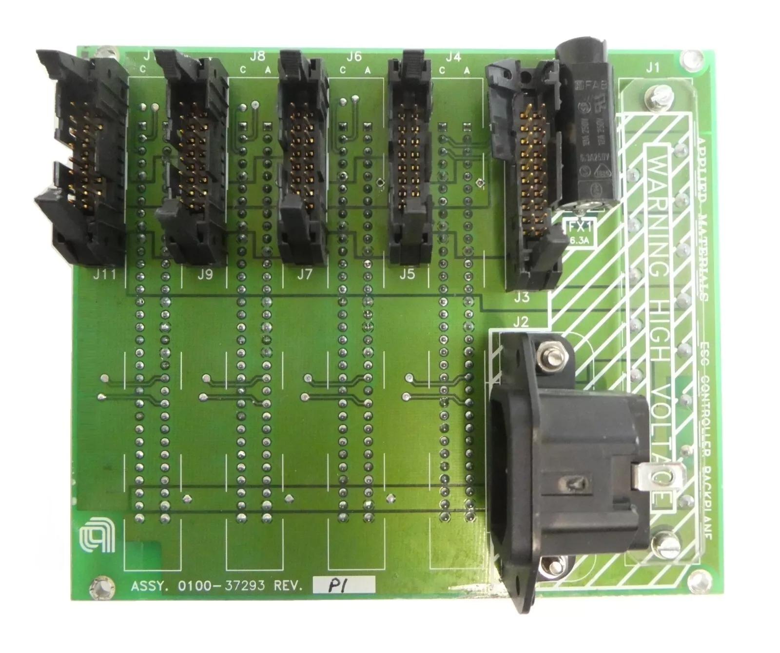 AMAT Applied Materials 0100-37293 ESC Controller Backplane PCB
