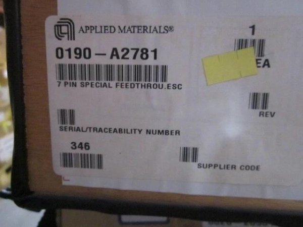 Applied Materials AMAT 0190-A2781 7 PIN Special Feedthrou ESC