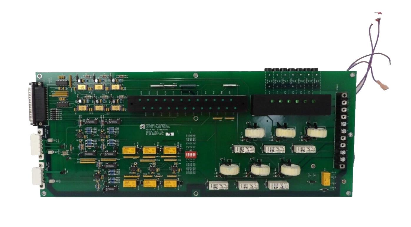 AMAT Applied Materials 0100-00357 LT ESC POWER CONTROL PCB
