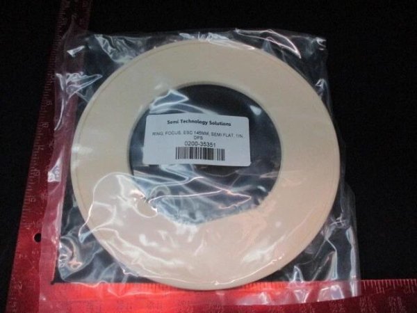 Applied Materials AMAT 0200-35351 RING FOCUS ESC 145MM SEMI FLAT 1 IN DPS