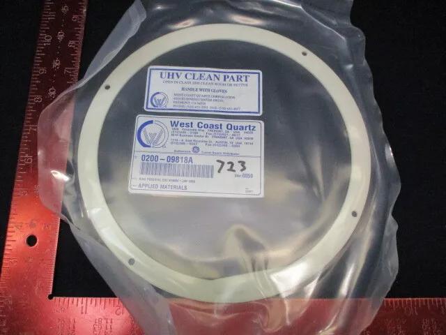 Applied Materials 0200-09818 Ring Pedestal ESC 200 MM AMAT ETCH