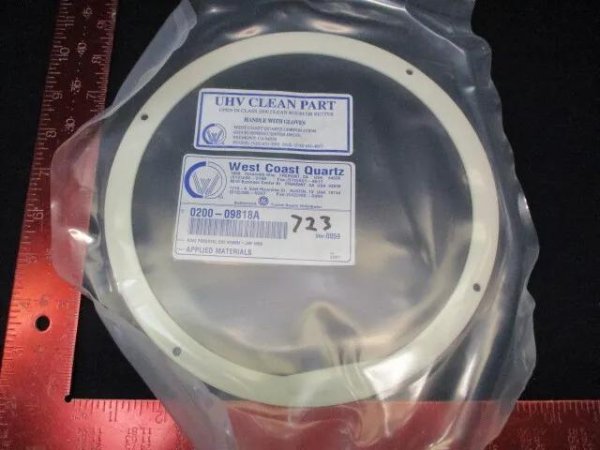 Applied Materials 0200-09818 Ring Pedestal ESC 200 MM AMAT ETCH