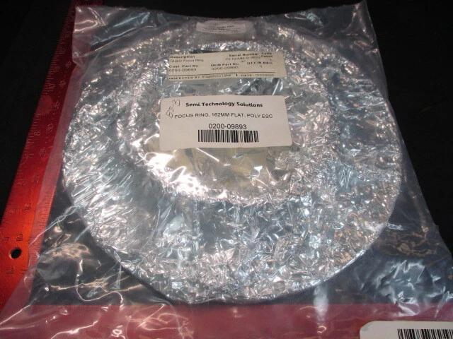 Applied Materials AMAT 0200-09893 FOCUS RING 162MM FLAT POLY ESC