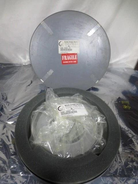 AMAT 0200-35431-P1 WEST COAST QUARZ RING SINGLE ESC 145MM FLAT CHAMBER