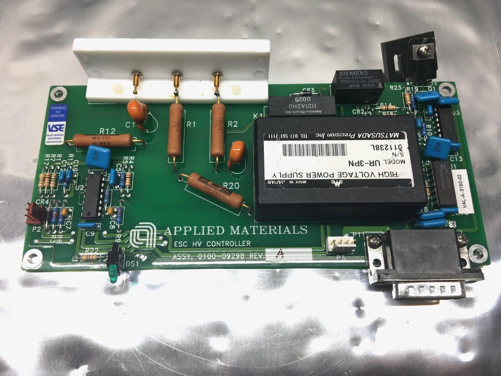AMAT 0100-09298 PCB ESC HV Controller AMAT Etch REV A
