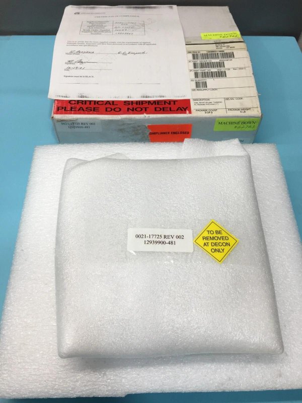 Applied Materials 0021-17725 SHUTTER DISK SNNF ESC 200MM SIP TAN AMAT