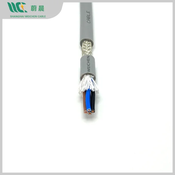 300/500V 丁腈護(hù)套 中高速TRVP屏蔽拖令電纜