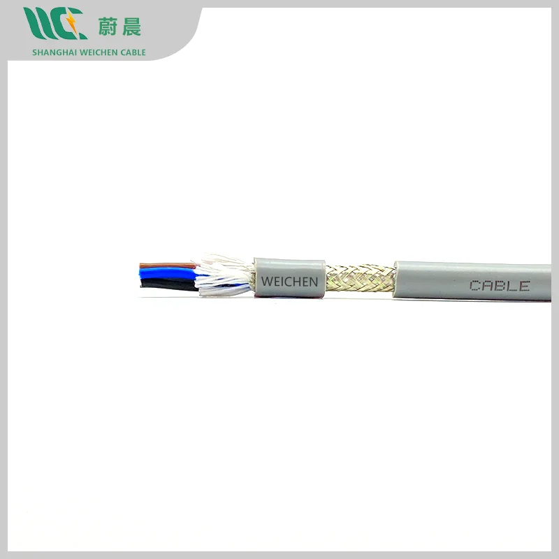 300/500V 丁腈護(hù)套 中高速TRVP屏蔽拖令電纜
