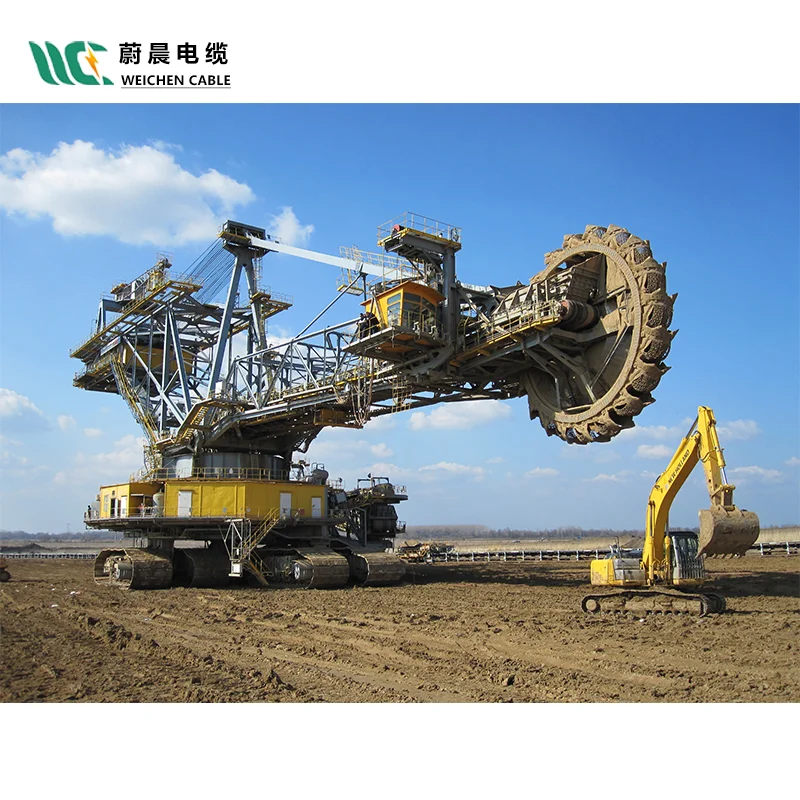 斗輪機(jī)卷筒電纜使用案例