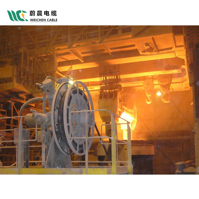 鋼廠卷盤電纜使用案例