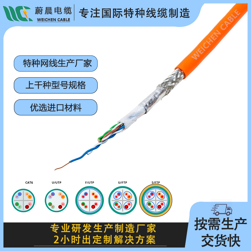 超五类屏蔽网线-上海蔚晨线缆有限公司