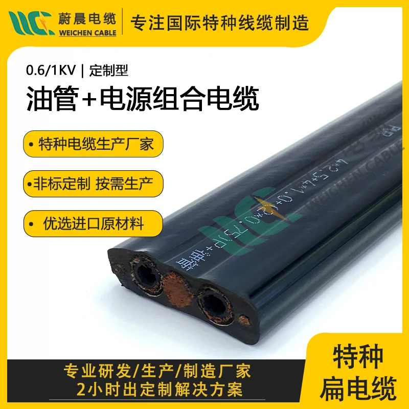 450/750V PUR護(hù)套 油電組合電纜