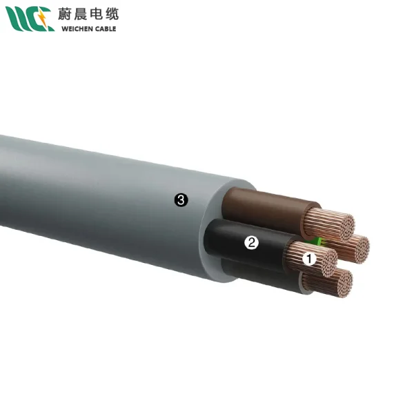 350V LiHH LSZH 多芯低煙無鹵阻燃柔性數(shù)據(jù)傳輸控制電纜