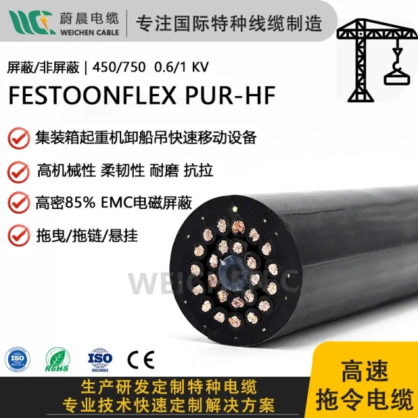  WEICHEN FESTOONFLEX PUR-HF 卷筒電纜