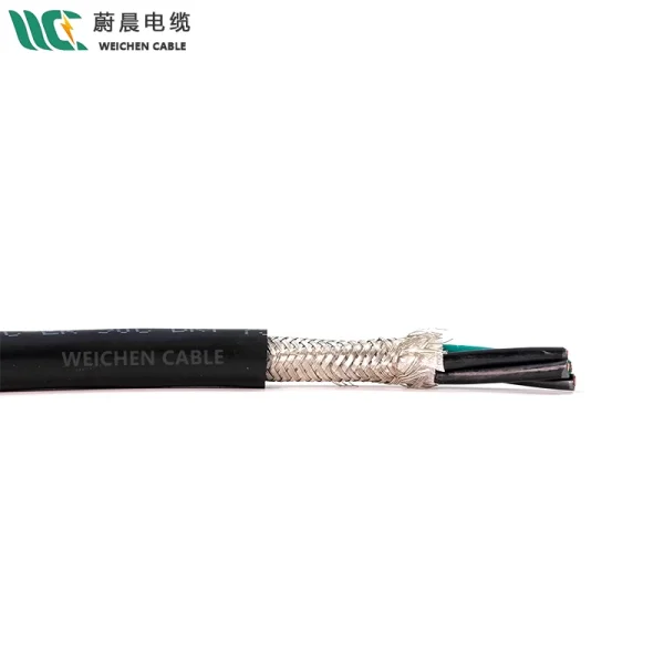 WEICHEN 高柔性耐彎曲伺服電纜帶屏蔽,耐油4G10