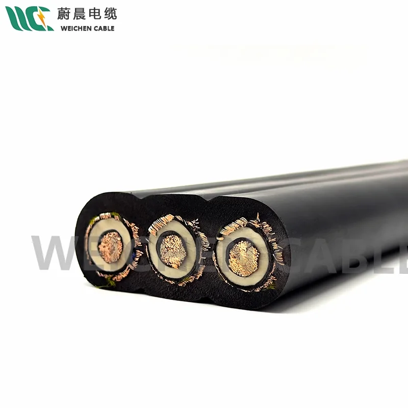 WEICHEN (N)TSFLCGEWOEU柔性扁平卷筒電纜