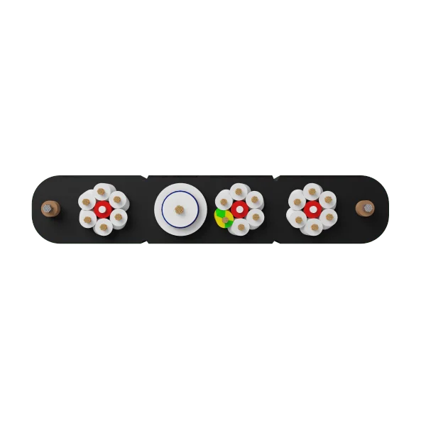 WEICHEN 18x0.75mm2+RG6 扁平柔性電纜