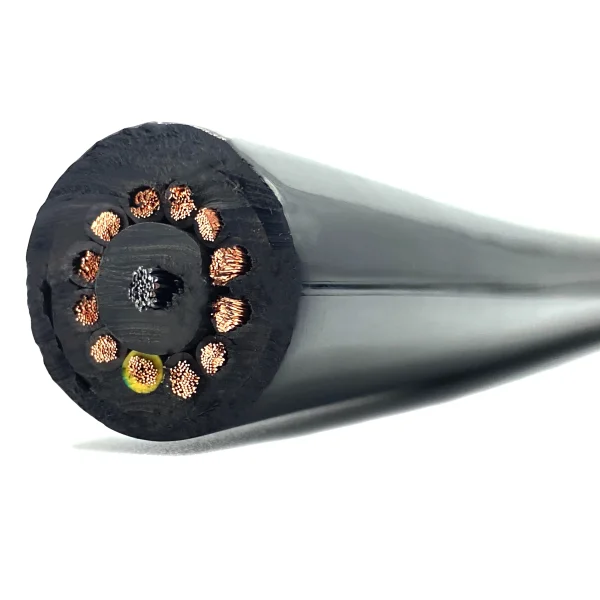 WEICHEN HFFLEX-PUR12×2mm2+1G 抗拉耐磨拖拽電纜