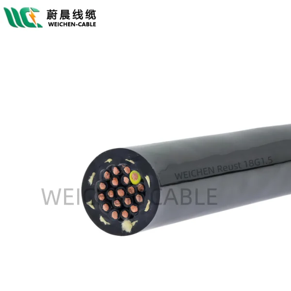 WEICHEN/edfcom官网入口 CE认证 300/500V PUR护套 高柔性扭转电缆