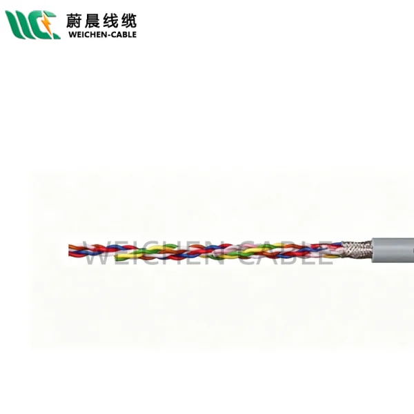 WEICEHN/ edfcom官网入口 300/500V PVC护套 屏蔽编码器电缆