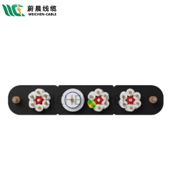 WEICHEN/edfcom官网入口 （N）TSFLCGCWOEUS 中压扁平卷线电缆带光纤