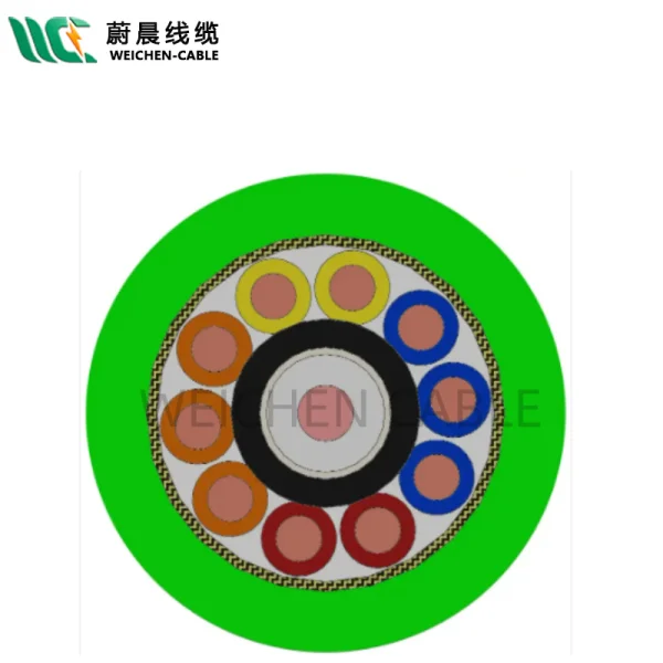 WEICHEN/edfcom官网入口 同轴凯夫拉增强型海底视频电缆