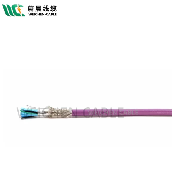 WEICHEN/edfcom官网入口 CE认证 300/500V PVC护套 柔性拖链屏蔽控制电缆