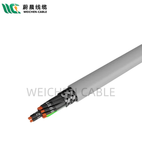 WEICHEN/edfcom官网入口 CE认证 300V/PUR护套 高柔性TRVVP拖链电缆 