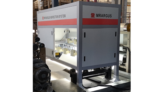 汽車安全帶在生產線上用的上用的瑕疵自動檢測系統 上海盎谷科技供應