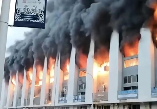 浙江又一工廠發(fā)生火災(zāi)，現(xiàn)場濃煙滾滾！-蘇州青田新材料有限公司