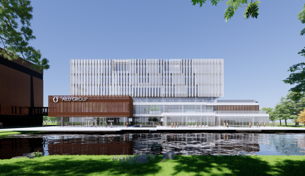 工業(yè)用紙包裝、復(fù)合塑料包裝和新材料生產(chǎn)建設(shè)項目幕墻工程