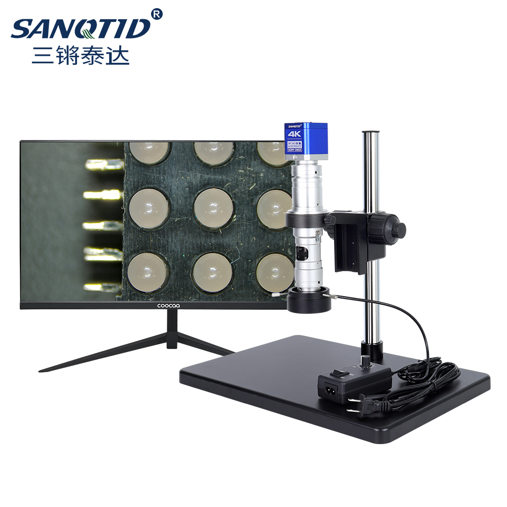三鏘泰達-4K電腦測量直筒式高倍數顯微鏡