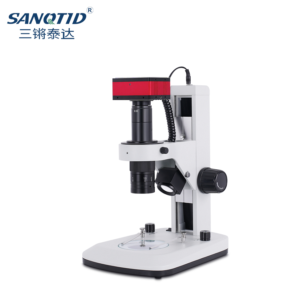 三鏘泰達 立臂上下燈4K高清雙輸出工業顯微鏡TD-LBA-4KH