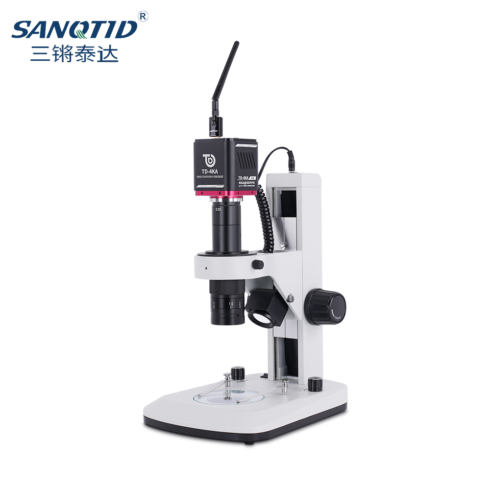 三鏘泰達 立臂上下燈4K多功能可WIFI傳輸工業顯微鏡TD-LBA-4KA