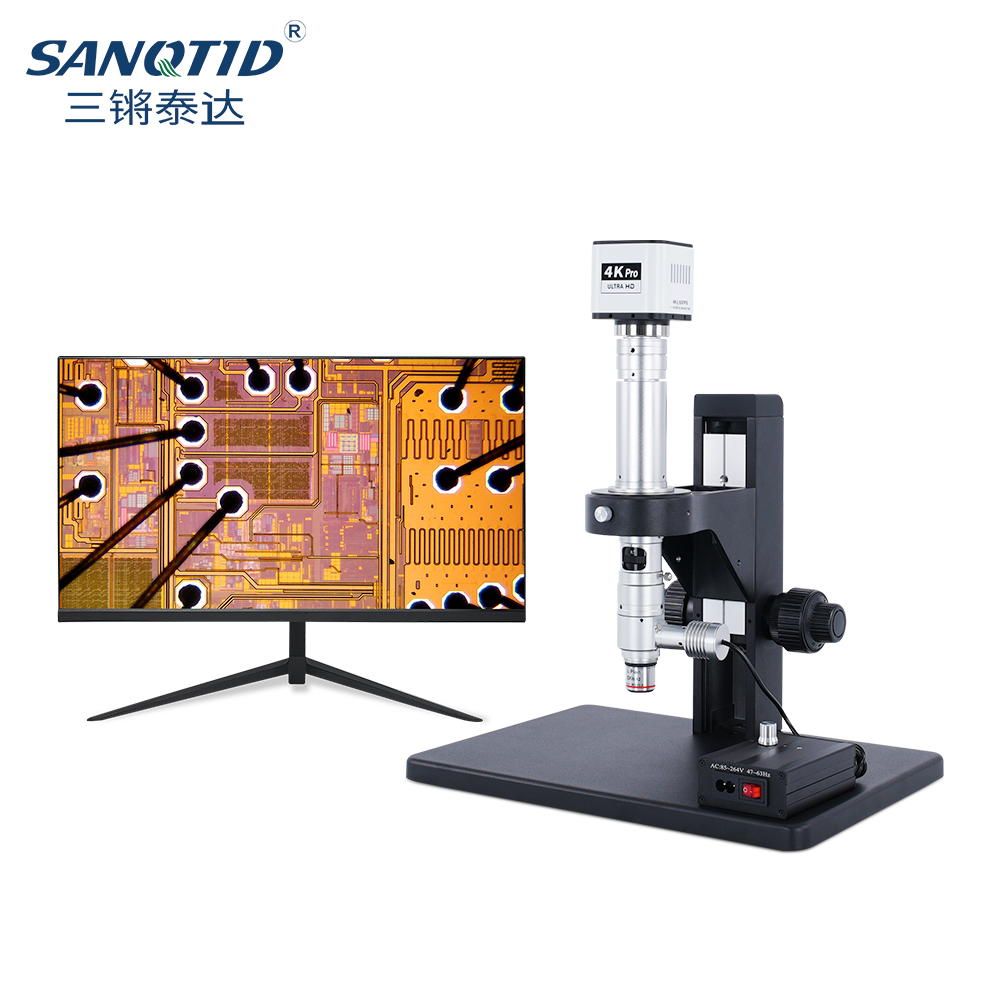 三鏘泰達 立臂一體式4K自動尋邊同軸光顯微鏡TD-LBTZG-4KHU
