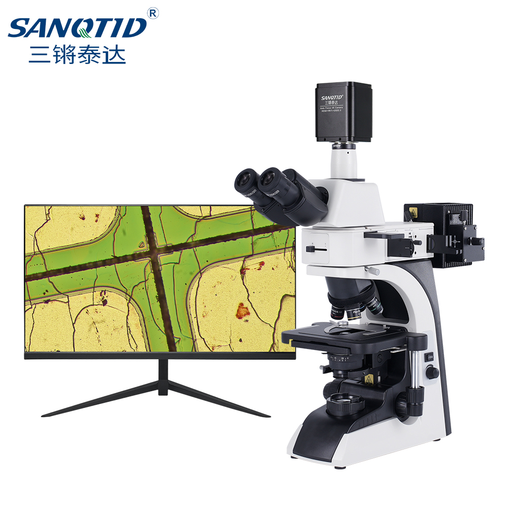三鏘泰達(dá)-4K景深融合自動(dòng)對(duì)焦透反射金相顯微鏡TD-GM3X-4KD