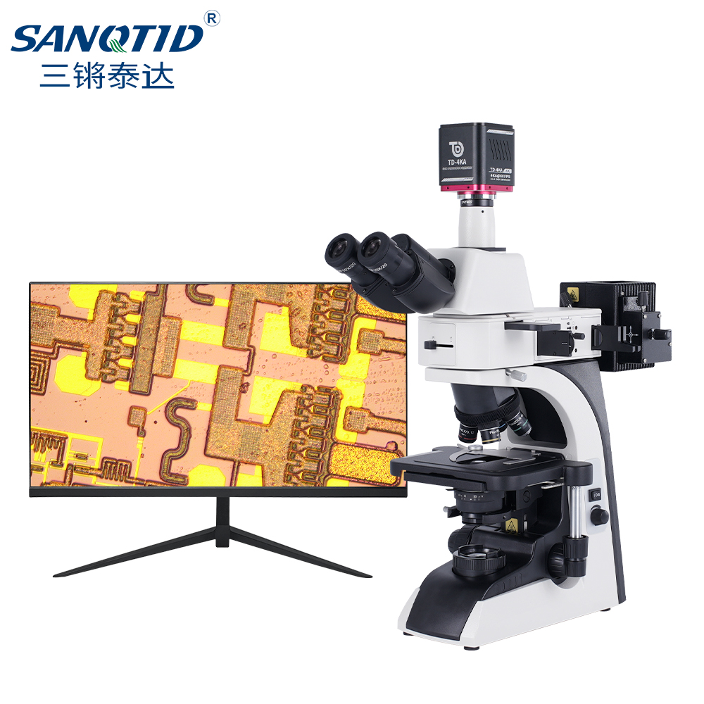 三鏘泰達-4KWIFI傳輸透反射金相顯微鏡TD-GM3X-4KA 