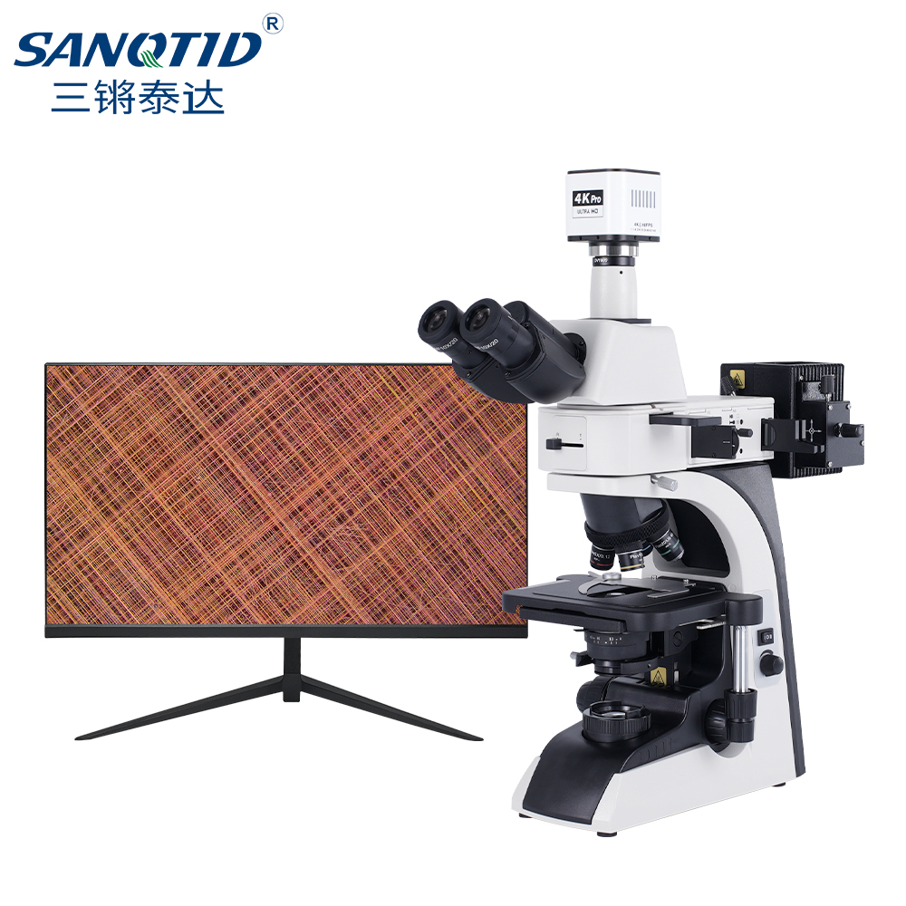 三鏘泰達-4K雙輸出傳輸透反射金相顯微鏡TD-GM3X-4KHU
