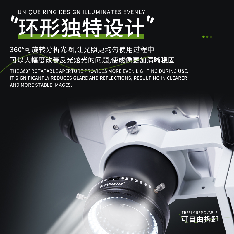 三鏘泰達-新款USB光源，常規款M1，防塵款M2，偏光款M3，支持定制