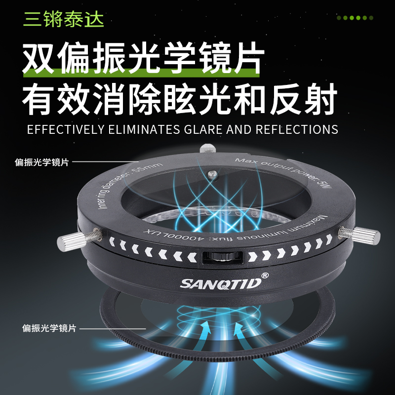 三鏘泰達-新款USB光源，常規款M1，防塵款M2，偏光款M3，支持定制