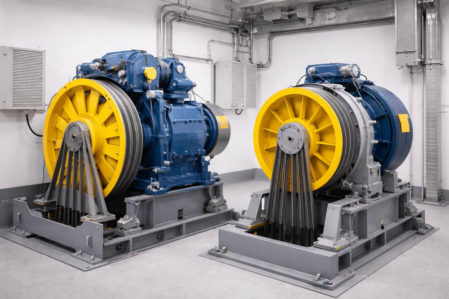 elevator traction systems