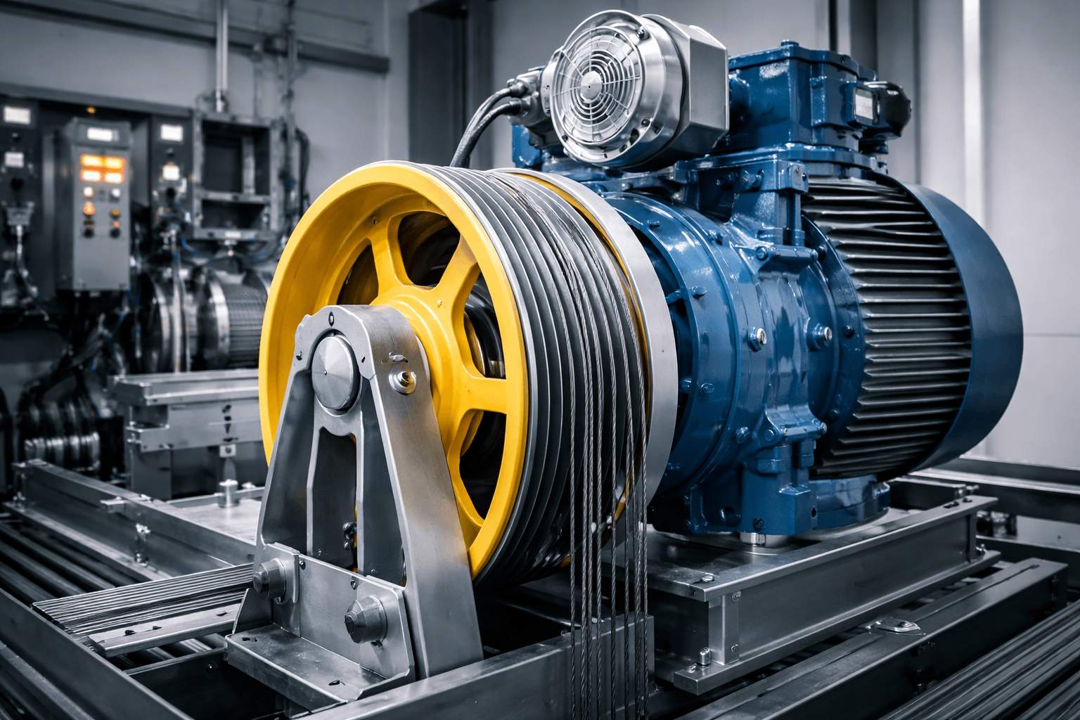 elevator traction systems