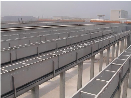 不銹鋼集水槽、洗砂排水槽